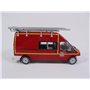 OPO 10 - Camion de Pompiers 1/43 Ford Transit Lanéry Véhicule pour interventions diverses (VID) - Véhicule léger Sapeurs Pompier