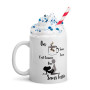 Kalféa Mug humour Amour café sans sucre levrette sans fessée Tasse céramique drôle homme femme et coquine idée cadeau Noël anniv