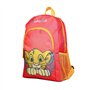 Bagtrotter Sac à Dos 37 cm avec Poche Disney Le Roi Lion Simba Rouge
