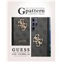 Guess GUHCS24L4GMGGR Coque Rigide pour S24 Ultra S928 Noir 4G Big Metal Logo
