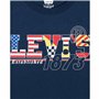 T shirt à manches courtes Enfant Levi's Lvb Cast Off 4 Ans
