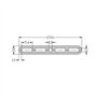 cyclingcolors 2x tendeur caoutchouc élastique 286mm porte vélo attache capot voiture tracteur remorque sangle piscine jardin ext