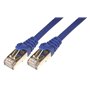 MCL Samar Cordon de raccordement RJ-45 (M) RJ-45 (M) 50 cm FTP ( CAT 6 ) bleu
