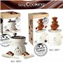ScrapCooking - Chocolate Factory - Appareil Fondue à Chocolat - Pour 2 à 4 Personnes - Machine Fondue Chocolat Électrique - Idée