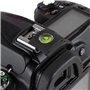 X4 Protège Griffe avec Niveau à Bulle Cache Griffe Flash. Cache Sabot Flash pour Appareil Photo DSLR Protection Niveau a Bulle P