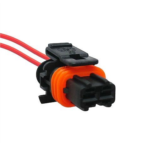 Prise Fiche Connecteur Faisceau Câble pour Injecteur Injection Bosch compatible BOXER DUCATO II JUMPER I 2.8 HDi JTD OEM : 19284