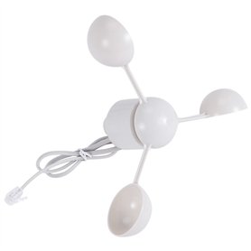 Condensateur 5 µF pour moteur Bubendorff avec connecteur - Ø30x55mm - Fond plat- Fabriqué en Italie