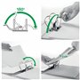 Leitz 10105045 Classeur à Levier en Plastique 180° pour A4 large - Orange