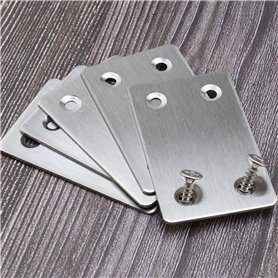 JEWELS BY LEONARDO 024404 Pendentif Clip & Mix Pietra en acier inoxydable argenté, pompon composé de plusieurs chaînes vénitienn