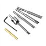 Westmark Set à Vin, 6 pièces, 1 Déboucheur/Emboucheur avec Décapsuleur Ah-So, Monopol Edition + 5 Becs Verseurs à Vin Safety, ac