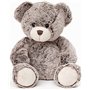 Uni-Toys - Teddy Super Doux (Marron foncé) - 24 cm (Hauteur) - Ours en Peluche