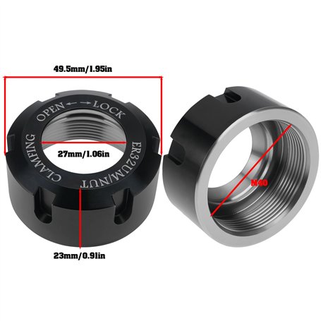 Neubauer 4 vis antivol 12x150 L2-26.4 - Coniques - Cle 17/19 - LOKNOX BC1179