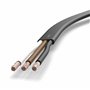 Auprotec Câble de véhicule 5 m - 3 x 1,5 mm² - Câble plat 3 fils - Câble électrique FLRYY - Pour remorque de voiture