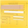 ledscom.de 2 pièces Projecteur de jardin LED FLIN pour l'extérieur, IP66, prise, gris, 11,5 W, 837lm, blanc chaud