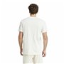 T-shirt à manches courtes homme Adidas Essentials 3 Bandas Blanc L