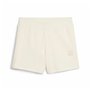 Short de Sport pour Femme Puma Essentials Elevatedd-Ris Blanc Naturel