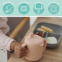 BEABA. Coffret d'apprentissage silicone + tasse - pink 50,99 €