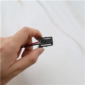 Feu De Recul - 12V - 2Pôle - Couleur De Connecteur: Noir - Ouvreur