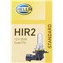 HELLA 8Gh 009 319-001 Ampoule - Hir2 - Standard - 12V - 55W - Type De Culot: Px20D - Boîte - Quantité: 1