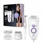 Braun Silk-épil 5 Power Épilateur d'épilation avec tête de rasoir électrique et tondeuse de bikini