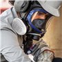 Dräger X-plore 5500 Masque de protection complet avec filtres A2 P3 remplaçables pour des travaux de peinture, bricolage ou épox