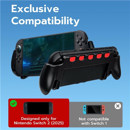 Mega Fishing Canne à pêche pour Enfant avec Cancer 40 cm - Noir/Vert/Rose