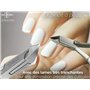 InstrumenteNrw Set de pinces à ongles Pédicure Manucure Acier inoxydable 5 pièces pour prendre soin des ongles des mains et des 