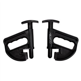 Leabags Portefeuille de Serveur en Cuir véritable avec Compartiment à Monnaie | Porte-Monnaie de Serveur avec Support de Ceintur