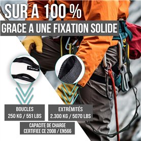 vhbw Ruban compatible avec Dymo Rhino 6000, 5000, 5200, 4200 imprimante d'étiquettes 7m x 12mm Noir sur Rouge