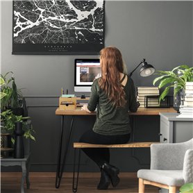 LUTH Premium Profi Parts Grille de cuisson 455 x 375 x 31 mm Accessoire pour four compatible avec Bosch Siemens Neff 00577170 JZ