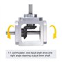 VIOKS Charnière de porte de rechange pour réfrigérateur / congélateur - Compatible avec Bosch 00169301, Miele 5384490 - Montage