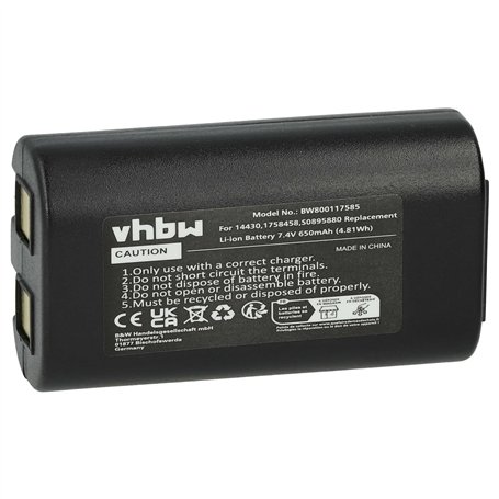 vhbw Batterie Remplacement pour Dymo 14430 pour imprimante