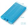 COM-FOUR® 8X Pack réfrigérant pour Sac Isotherme - éléments isothermes pour glacière - Packs isothermes pour la Maison (Bleu/Ros