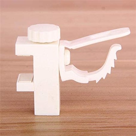 HOMCOM Chariot de service à 4 niveaux avec roulettes et crochets - Chariot de cuisine polyvalent pour cuisine, bureau, salle de 