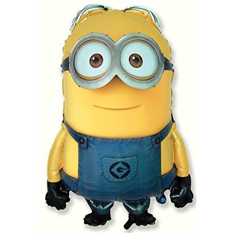 Ballonim® Minion Dave Ballon Géant XXL Env. 86 cm Ballons Gonflables