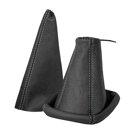 Soufflet de levier de vitesse et soufflet de frein à main compatibles avec Opel Corsa C année de construction 2000-2006 Accessoi