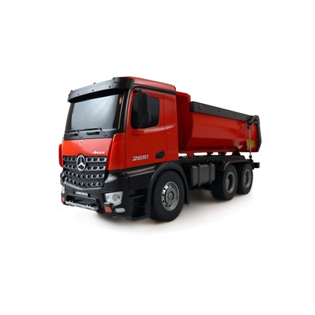 Amewi 22407 Mercedes Benz Arocs électrique Camion RC prêt à fonctionner (RTR) avec accu et Chargeur