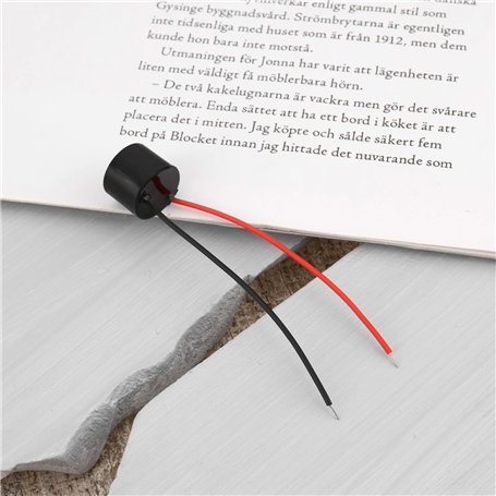 Taddart Minerals - Pendentif - En pierre précieuse naturelle tourmaline Schörl - Avec chaîne en cuir, Tourmaline