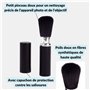 Lens-Aid Pinceau de Nettoyage pour Objectif et Appareil Photo : Pinceau avec Couvercle et Poils Souples pour Nettoyer Objectif,