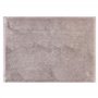 herzbach home Lot de 2 tapis de bain de qualité supérieure PURA - 50 x 70 cm - 100 % coton - Couleur : beige