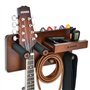 Donner Support Guitare Mural avec Étagère