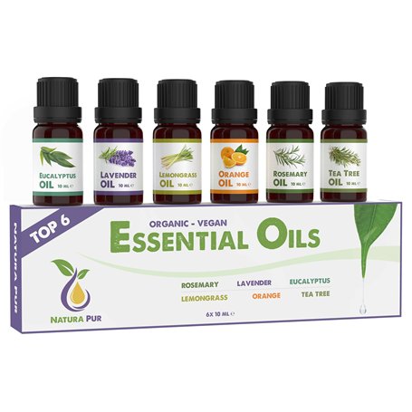 Coffret Huiles Essentielles BIO - 6 x 10ml - 100% naturelles