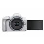 Canon EOS R50 Appareil Photo Blanc + Objectif RF-S 18-45 is STM (Hybride APS-C 24M Pixels