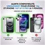Deppa [2 pièces Verre Trempé pour Iphone 16e/iPhone 14/13 Pro/13 (6.1') [Couverture Complète] Avec Kit d’Installation Facile - F