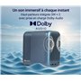 vidéoprojecteur Intelligent AllPlay avec Google TV, Full HD 1080p, WiFi et Bluetooth, Mise au Point Automatique, Correction trap