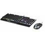 MSI Vigor GK30 IT Clavier Gaming Semi-Mécanique avec RGB LED Rétroéclairé Mystic Light Multimedia Hot Key Keyboard + Souris Full