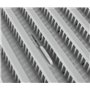 H&C VENT Grille d'aération rectangulaire blanche 250 x 170 mm avec curseur et moustiquaire - Grille de protection contre les int