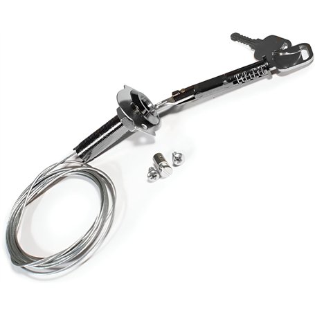 ALIRANTA Déverrouillage d'urgence de garage avec 2 clés - Serrure de déverrouillage d'urgence universelle - Alliage de zinc dura