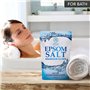 Sels de Bain 3 x1000g - Sels Epsom 3kg - Naturel Magnésium - Relaxation & Détoxification - Apaisant et Soulage les Muscles - Soi