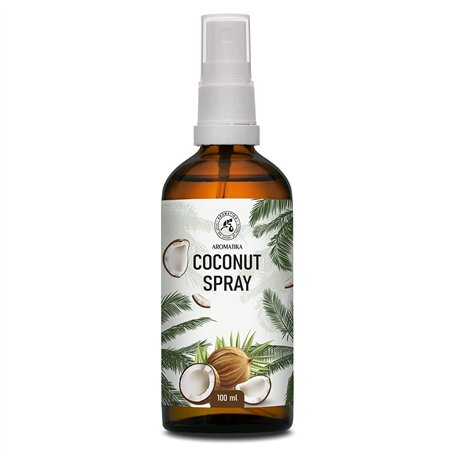 Aroma Brume d'Ambiance Coco - 100 ml - Spray Parfumé d'Intérieur - Parfum de Linge - Fleur Coco